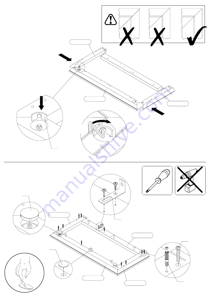 Forte CHXV4211L Assembling Instruction Download Page 14