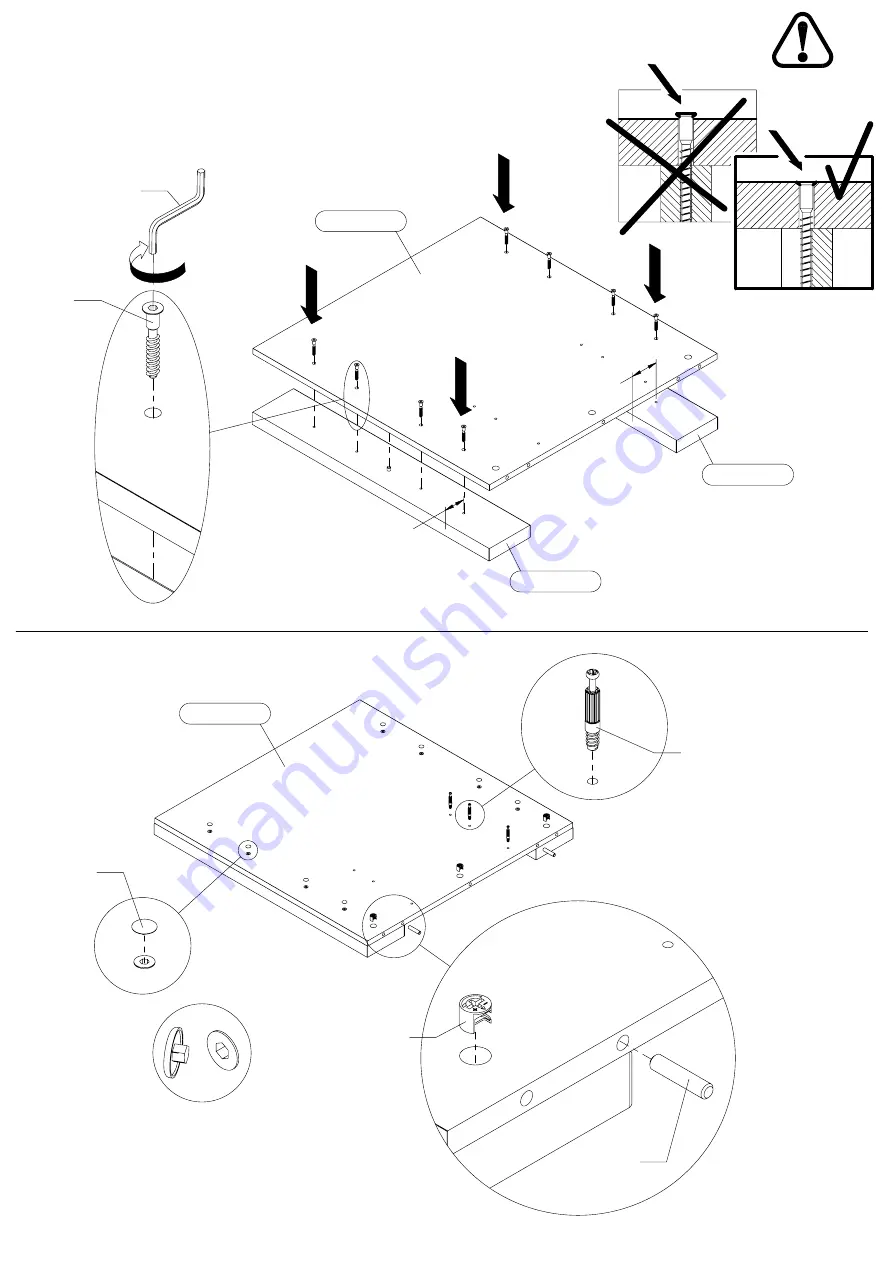 Forte CLFB115 Assembling Instruction Download Page 8