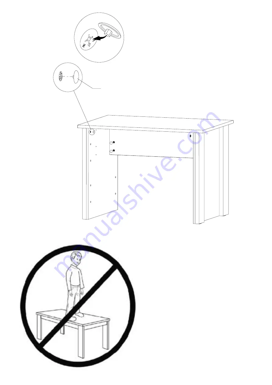 Forte CLFB115 Assembling Instruction Download Page 12