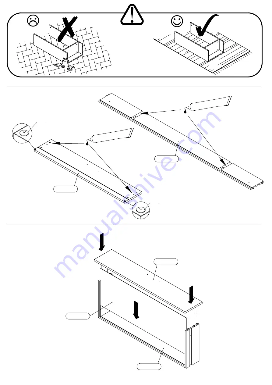 Forte CLFK223 Assembly Instructions Manual Download Page 5