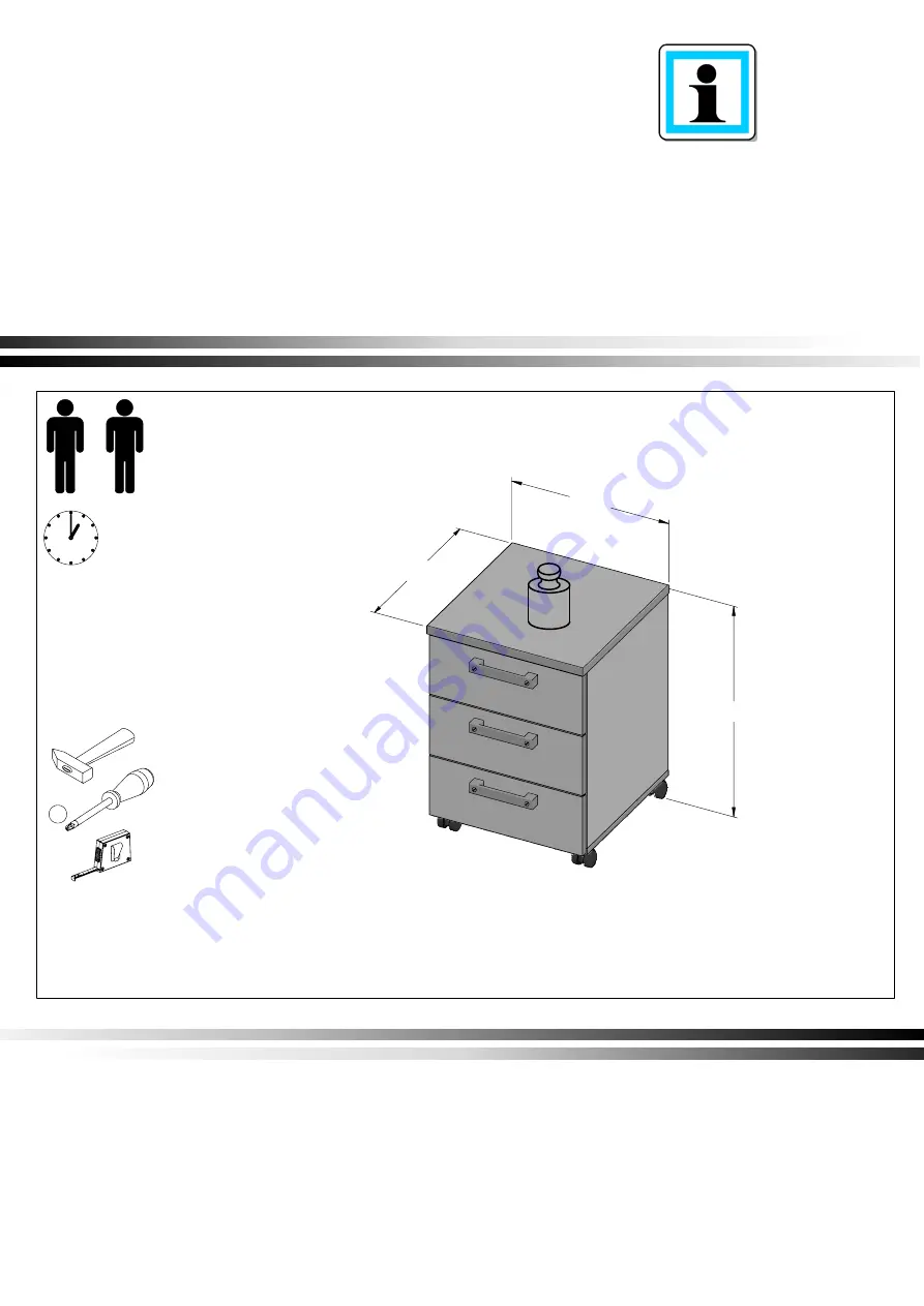 Forte Clif CLFC111 Assembling Instruction Download Page 1