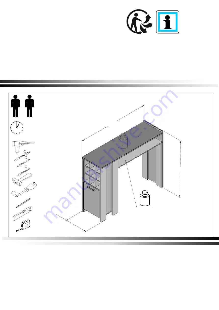 Forte Clif MFF2013 Assembling Instruction Download Page 1