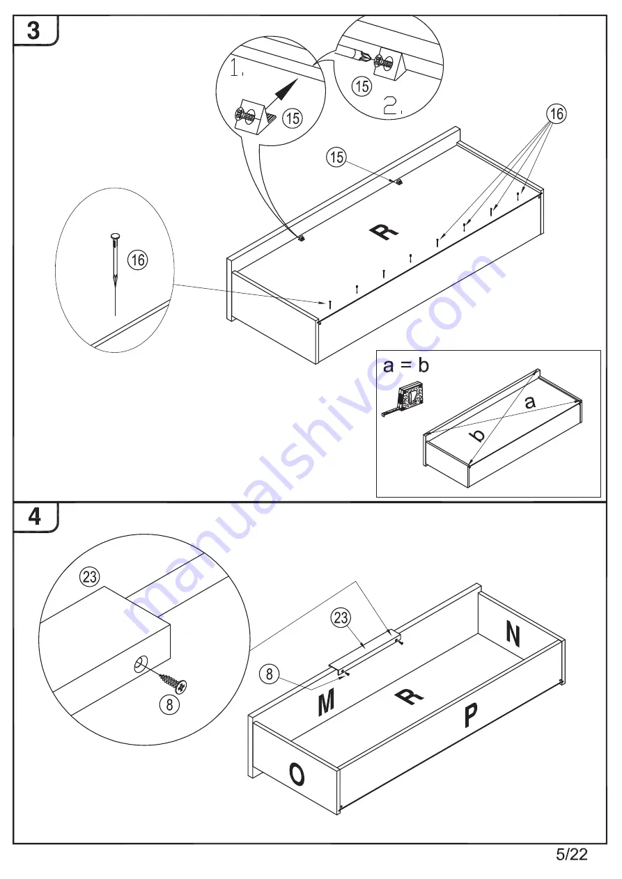 Forte CLPV85 Assembling Instruction Download Page 5