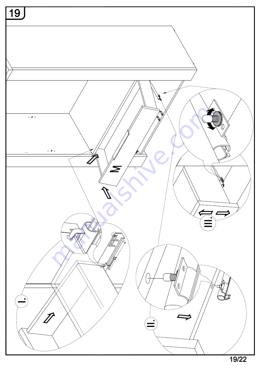 Forte CLPV85 Assembling Instruction Download Page 20