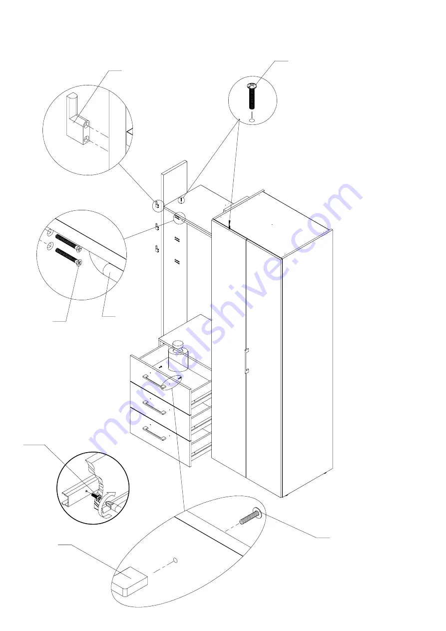 Forte CNBD01 Assembling Instruction Download Page 31