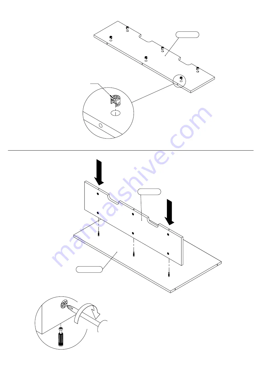 Forte COMT133B Assembling Instruction Download Page 6