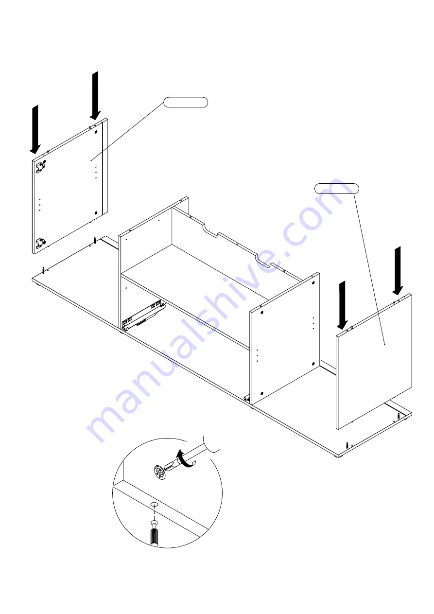 Forte COMT133B Assembling Instruction Download Page 12