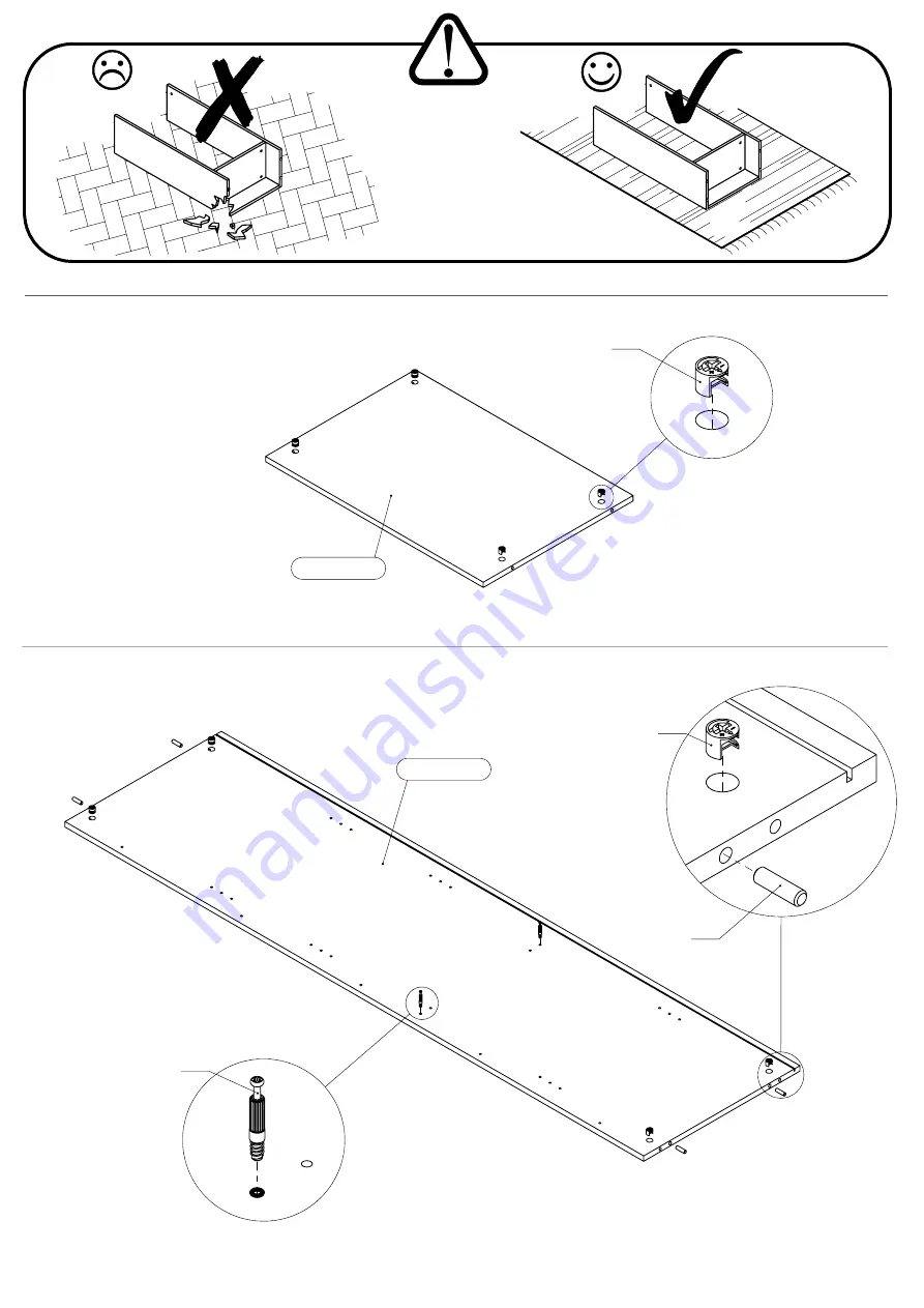 Forte CQNV711LB Assembling Instruction Download Page 6