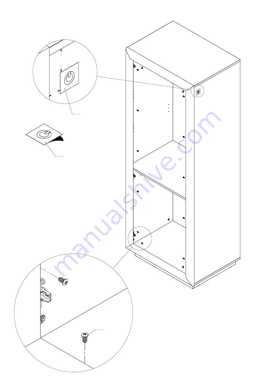 Forte CQNV711LB Assembling Instruction Download Page 20