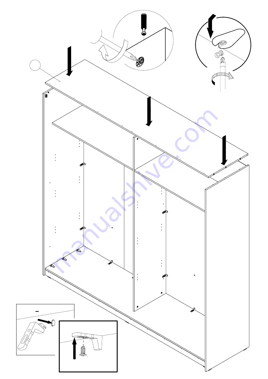 Forte DLCS227E2 Assembling Instruction Download Page 23