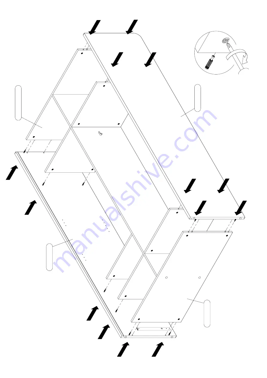 Forte DRTS821 Assembling Instruction Download Page 17