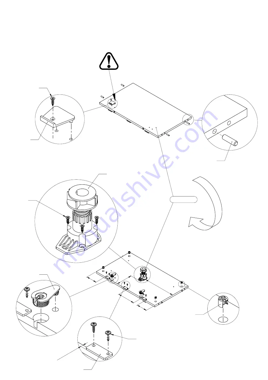 Forte DURR811-C818 Assembling Instruction Download Page 8