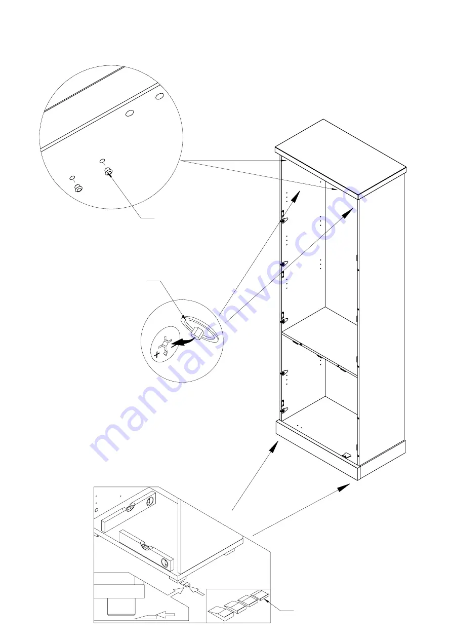 Forte DURR811-C818 Assembling Instruction Download Page 16