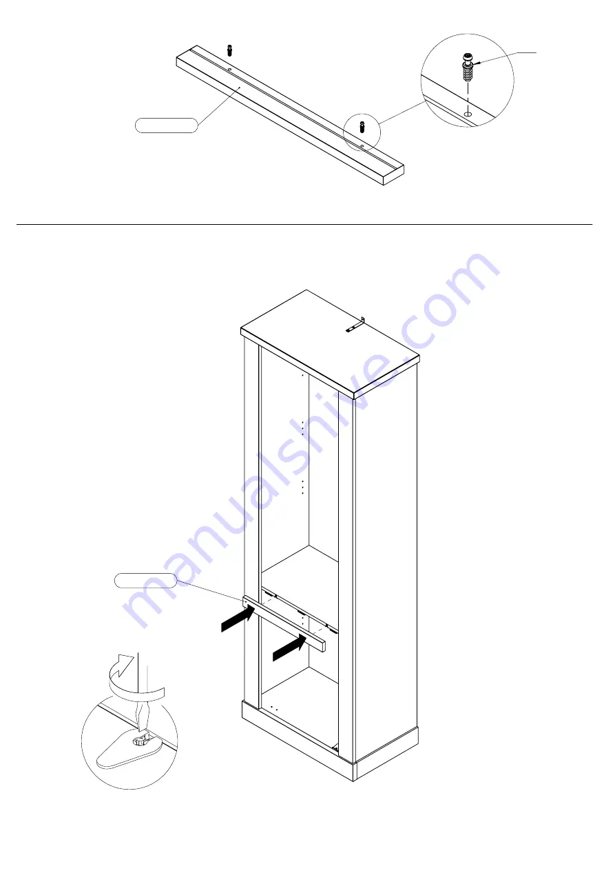 Forte DURR811-C818 Assembling Instruction Download Page 21