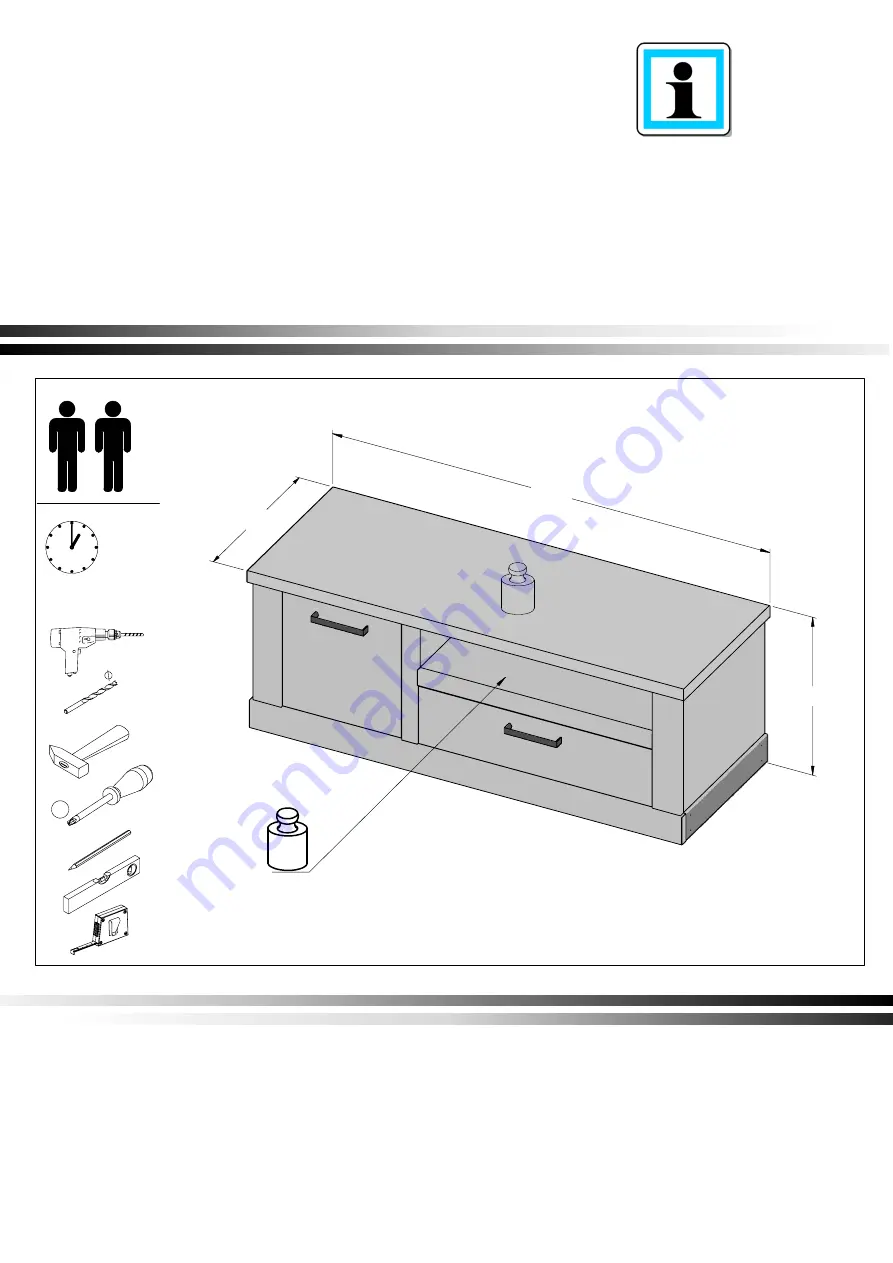 Forte DURT221L-C818 Assembling Instruction Download Page 1