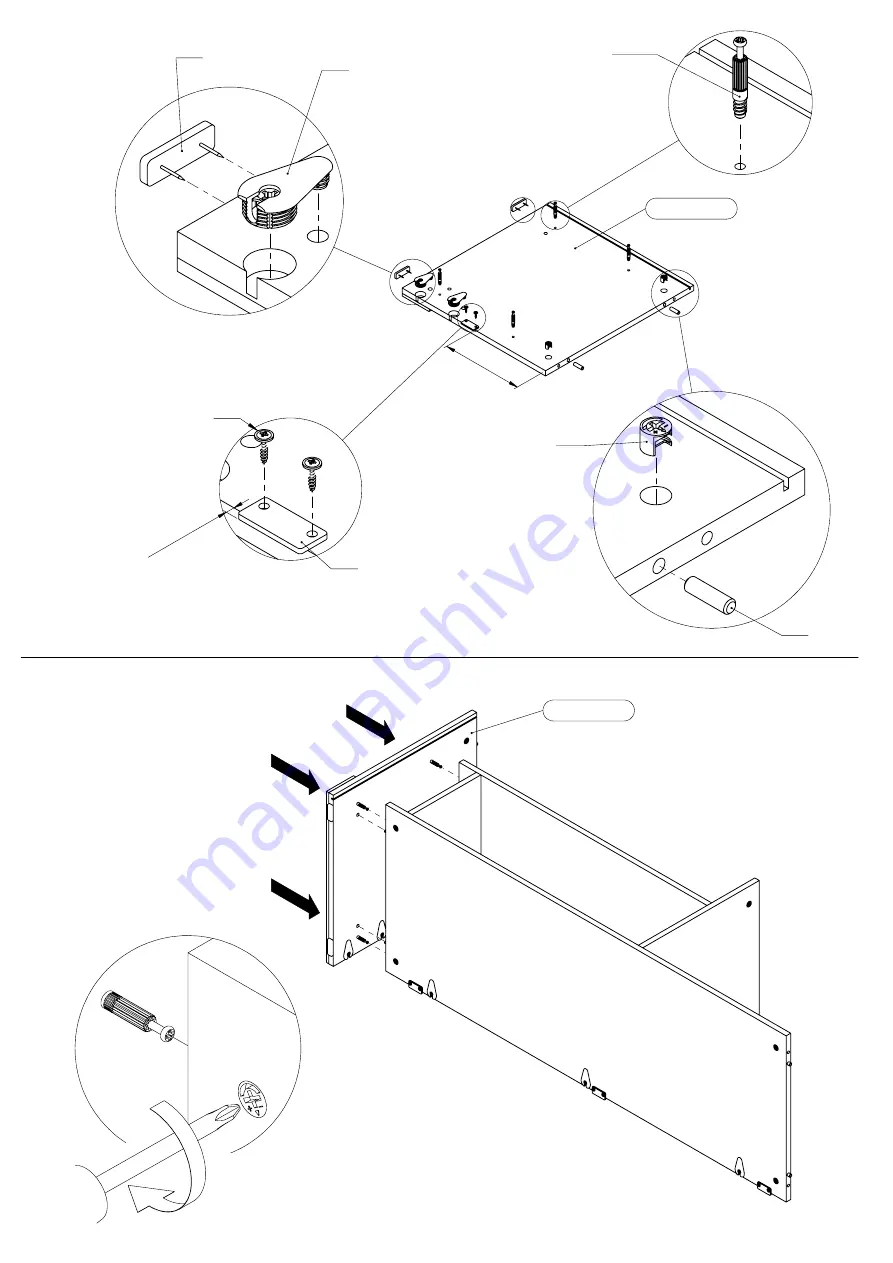 Forte DURT221L-C818 Assembling Instruction Download Page 12