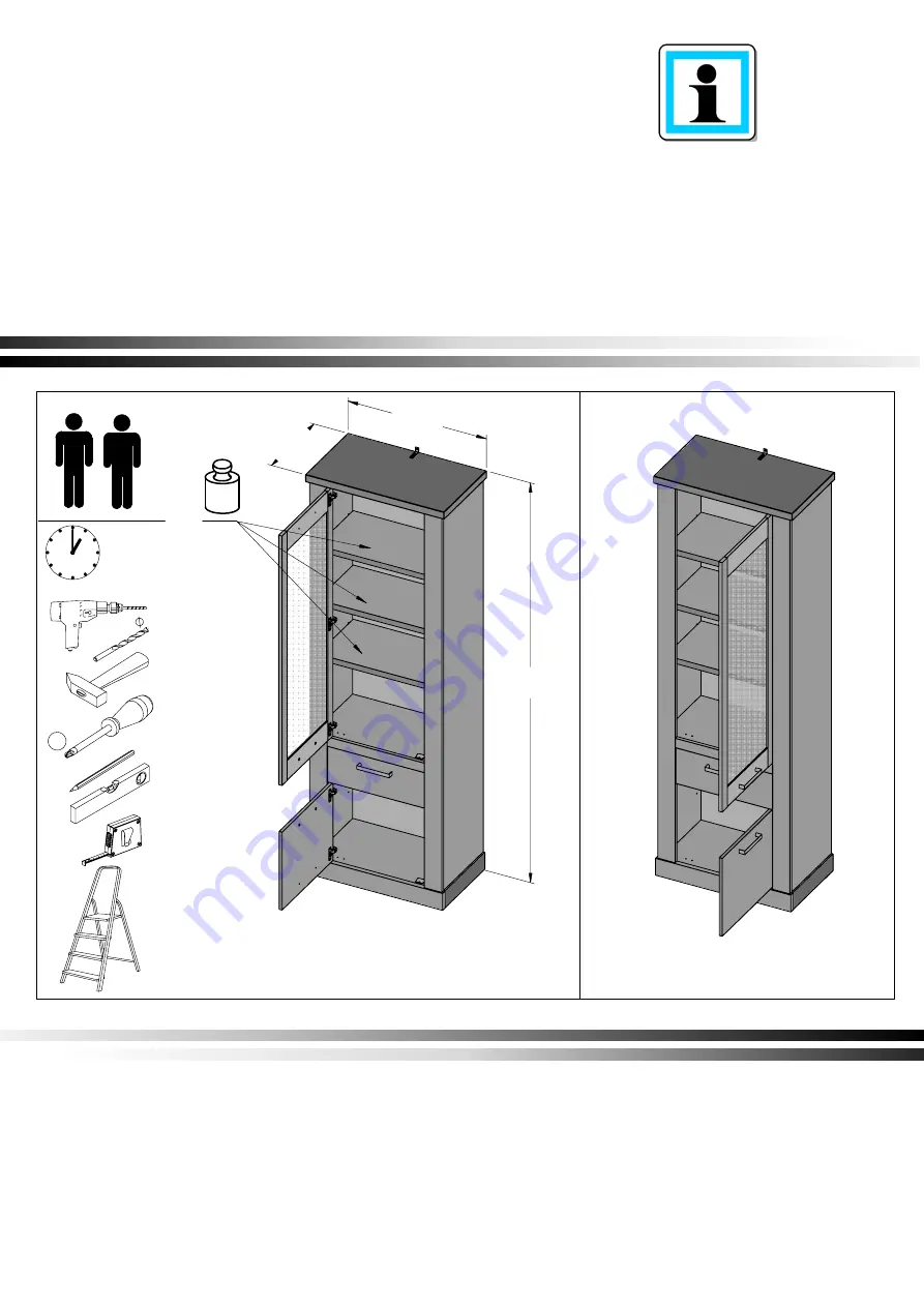 Forte DURV812-C818 Assembling Instruction Download Page 1