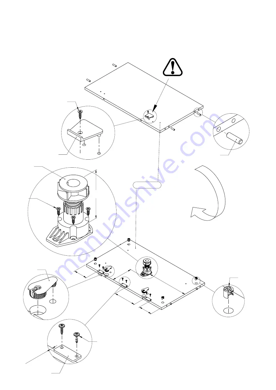 Forte DURV812-C818 Assembling Instruction Download Page 10