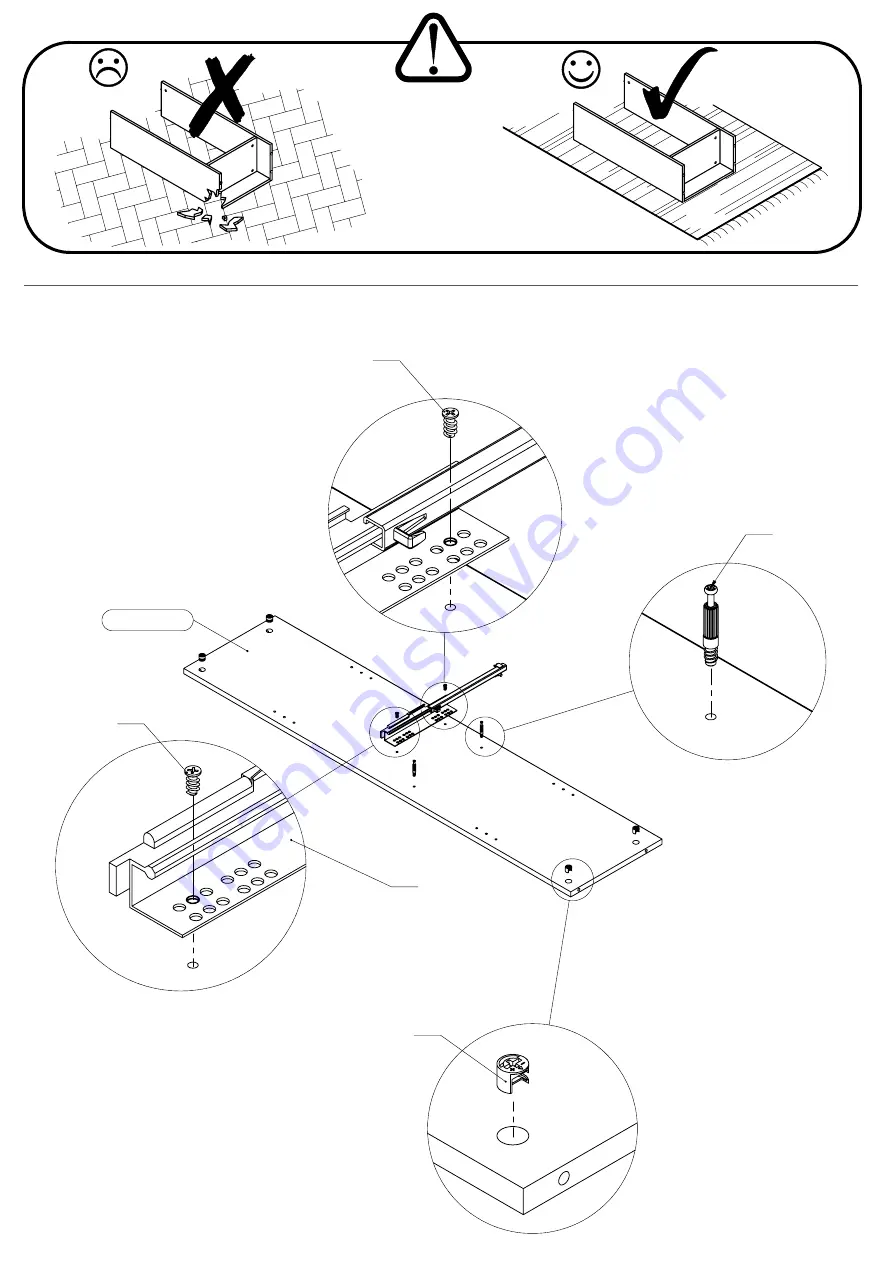 Forte ENXK421 Assembling Instruction Download Page 6