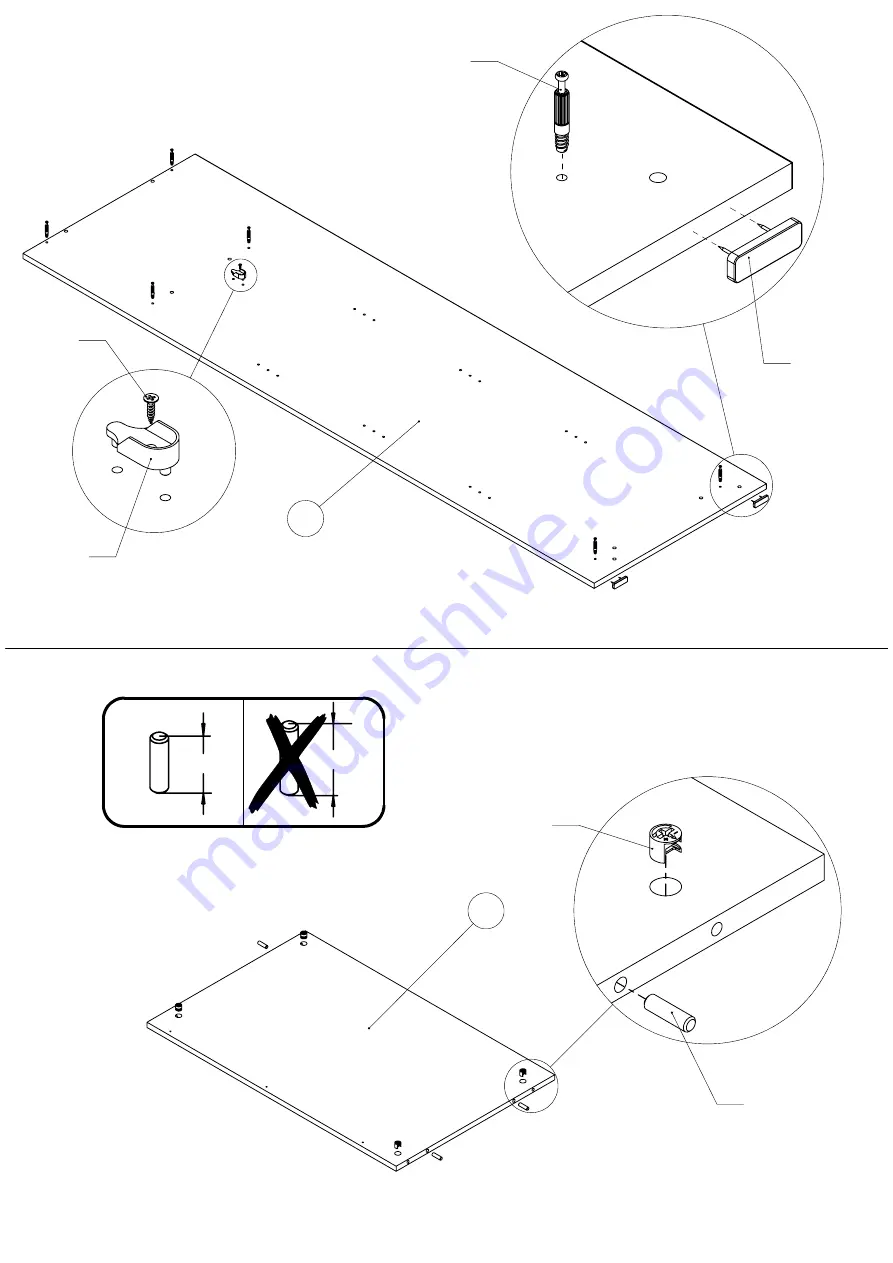 Forte EPRS922X Assembly Instructions Manual Download Page 8