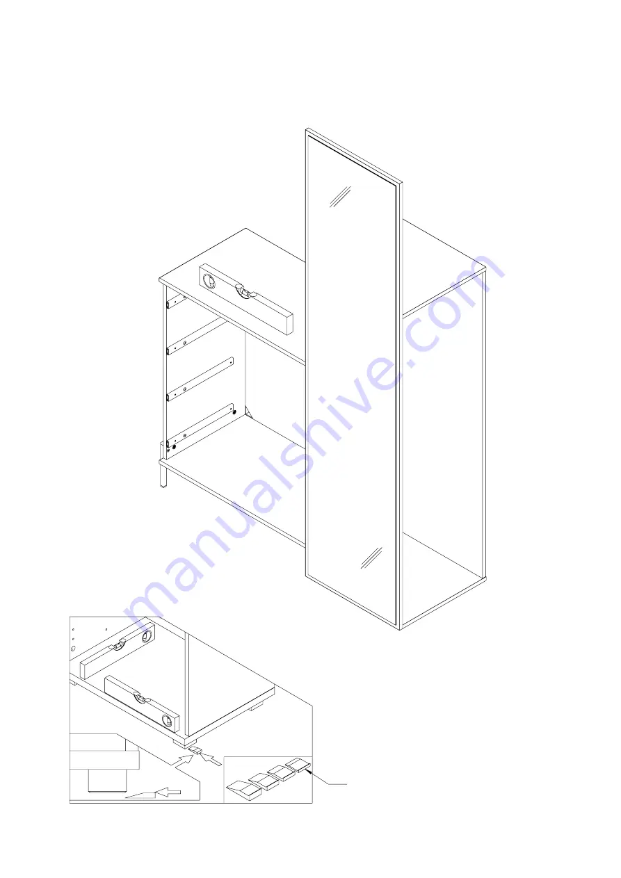 Forte EZND01R Assembling Instruction Download Page 21