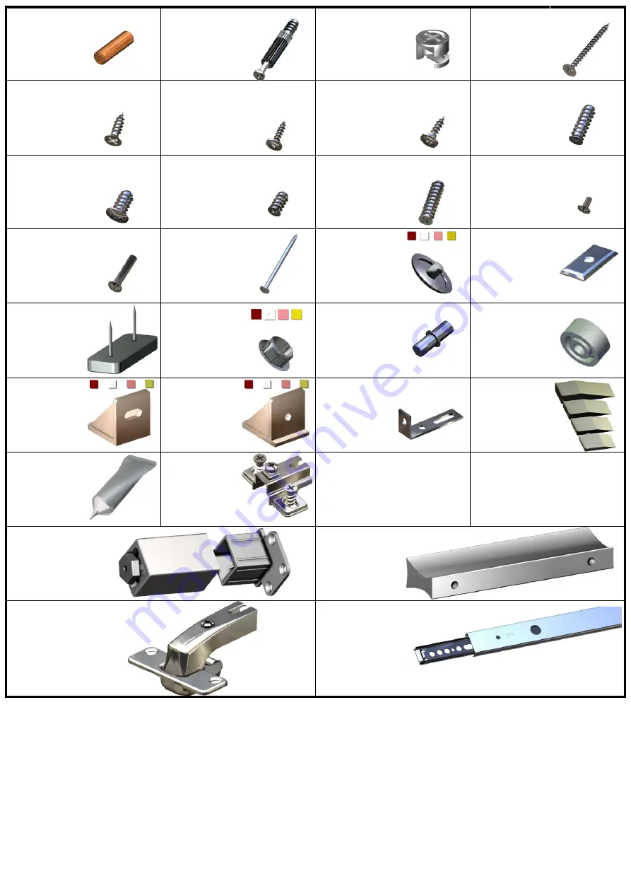 Forte GNTS521 Assembling Instruction Download Page 5