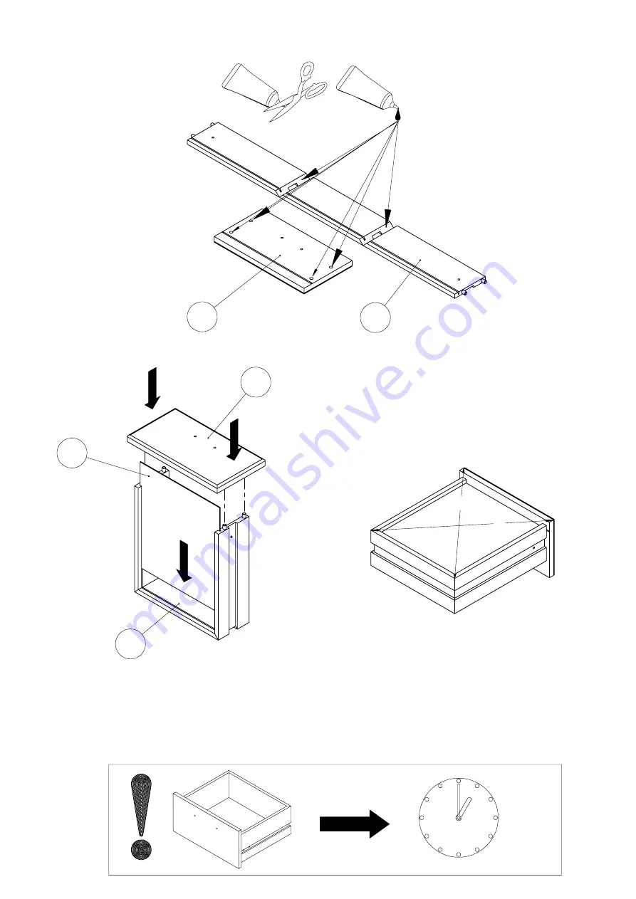 Forte GNTS521 Assembling Instruction Download Page 7