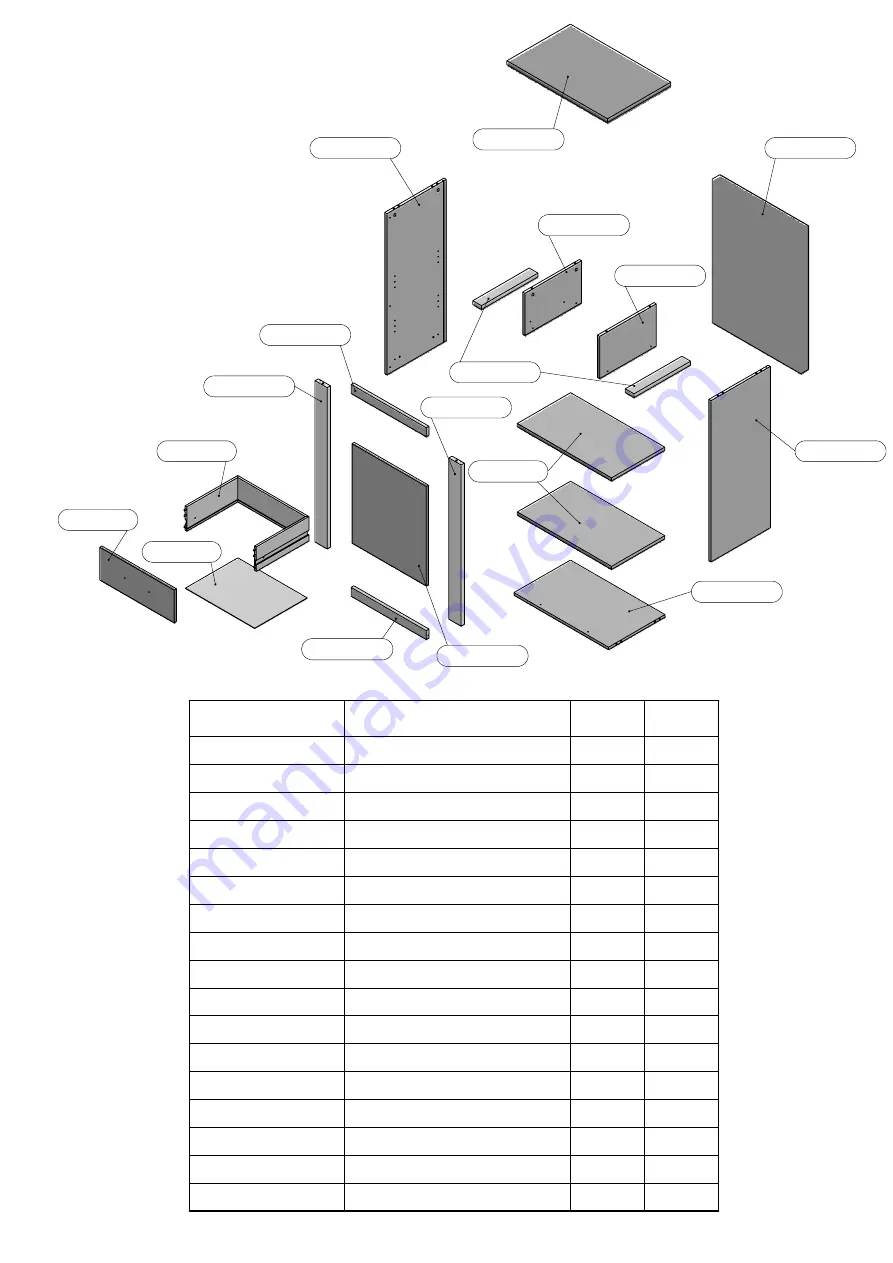 Forte HAVANNA HVND211 Assembling Instruction Download Page 2