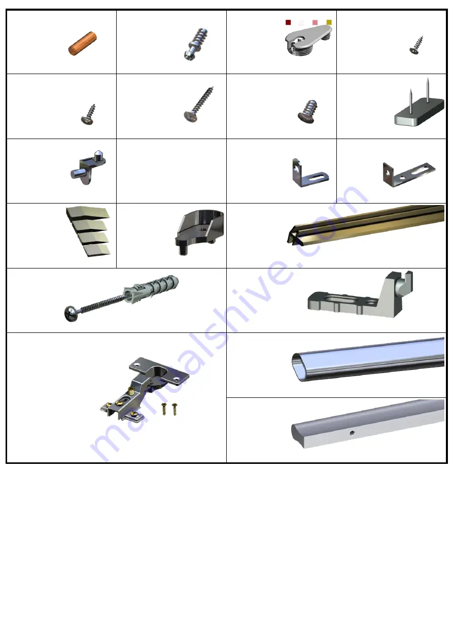 Forte HELEN HLNS84 Assembling Instruction Download Page 5