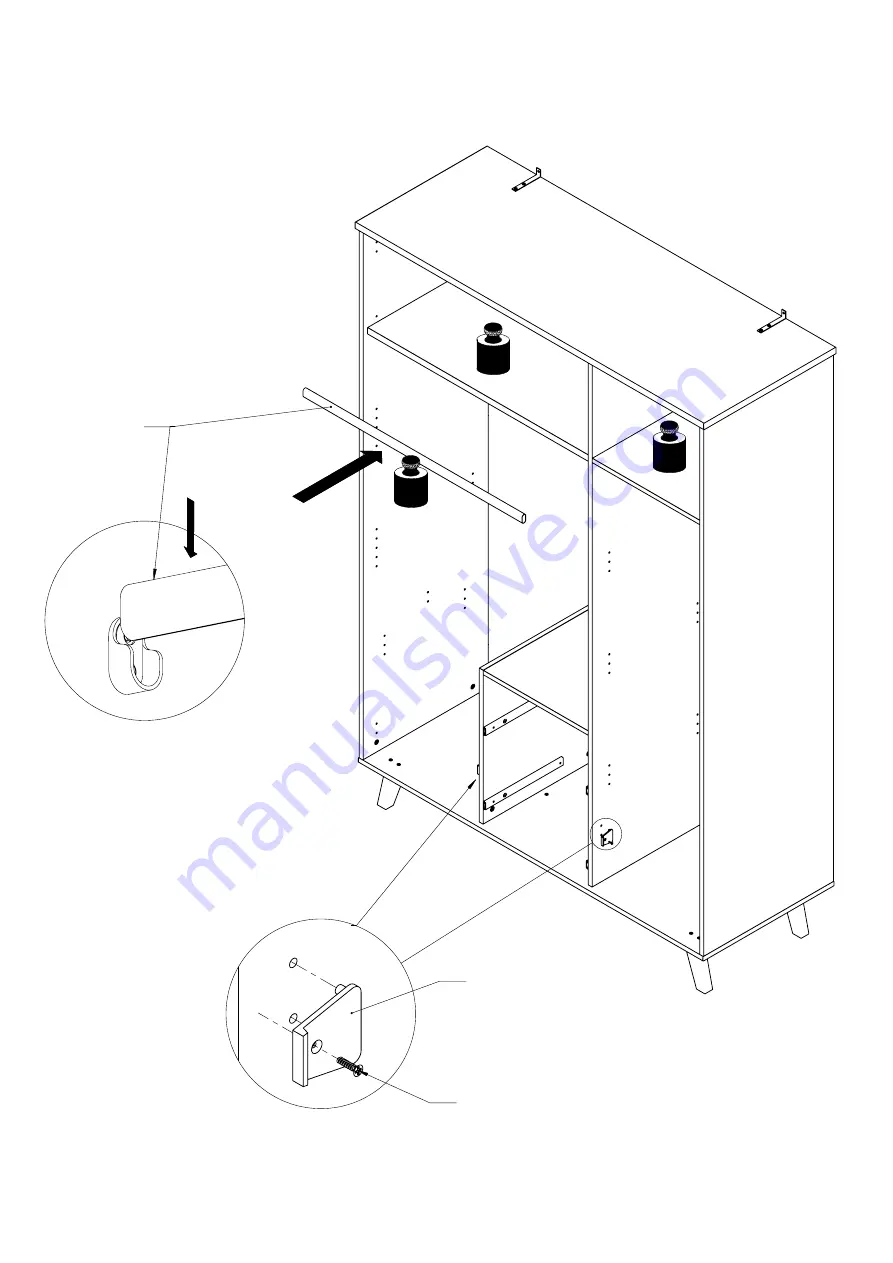 Forte Hoyvik FINVNKS831 Assembling Instruction Download Page 22