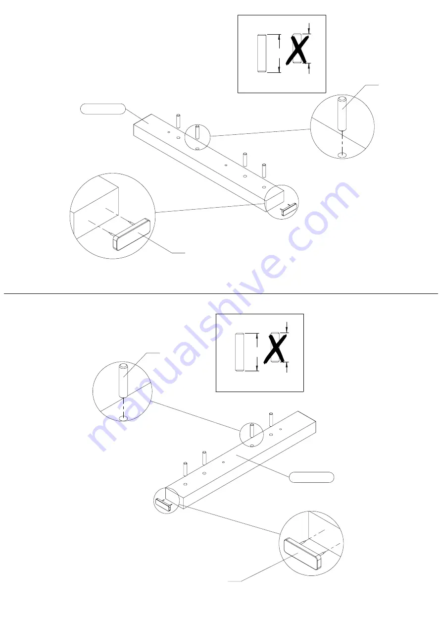 Forte Hoyvik HVKL2162 Assembling Instruction Download Page 14