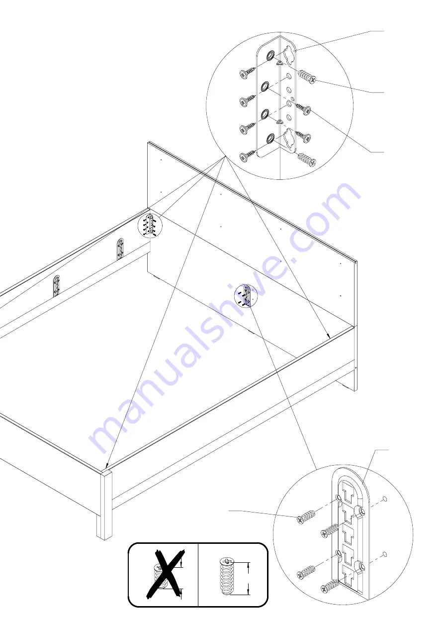 Forte Hoyvik HVKL2162 Assembling Instruction Download Page 19