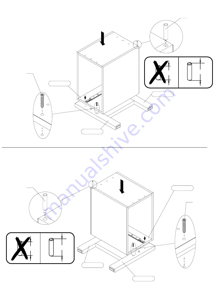 Forte Hoyvik HVKL2162 Assembling Instruction Download Page 29