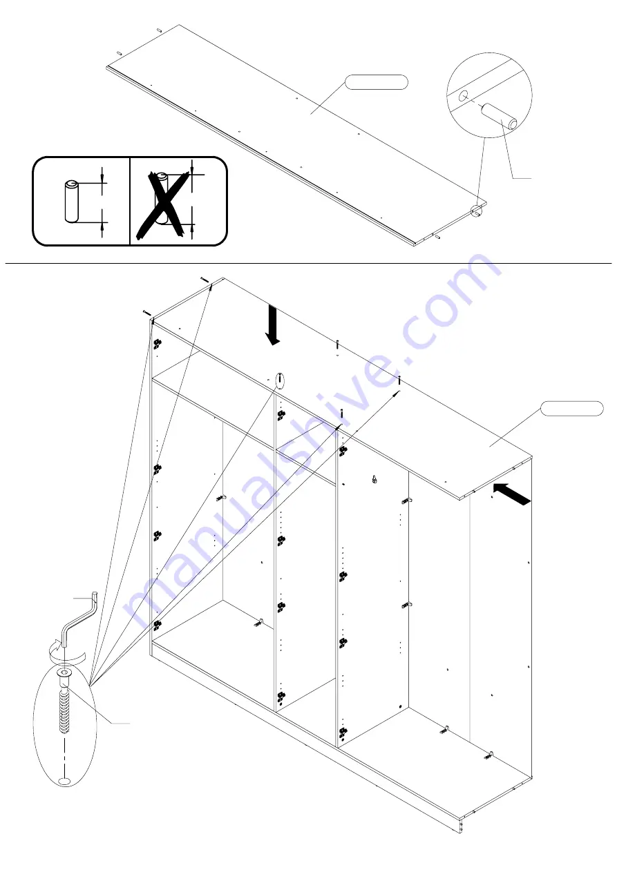 Forte Hoyvik HVKS953 Assembling Instruction Download Page 19