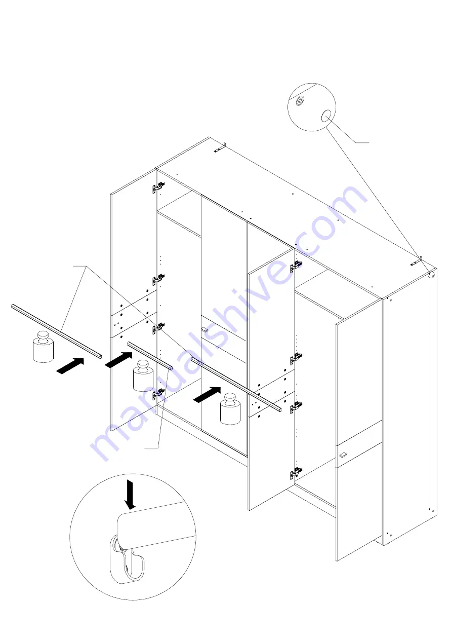 Forte Hoyvik HVKS953 Assembling Instruction Download Page 31