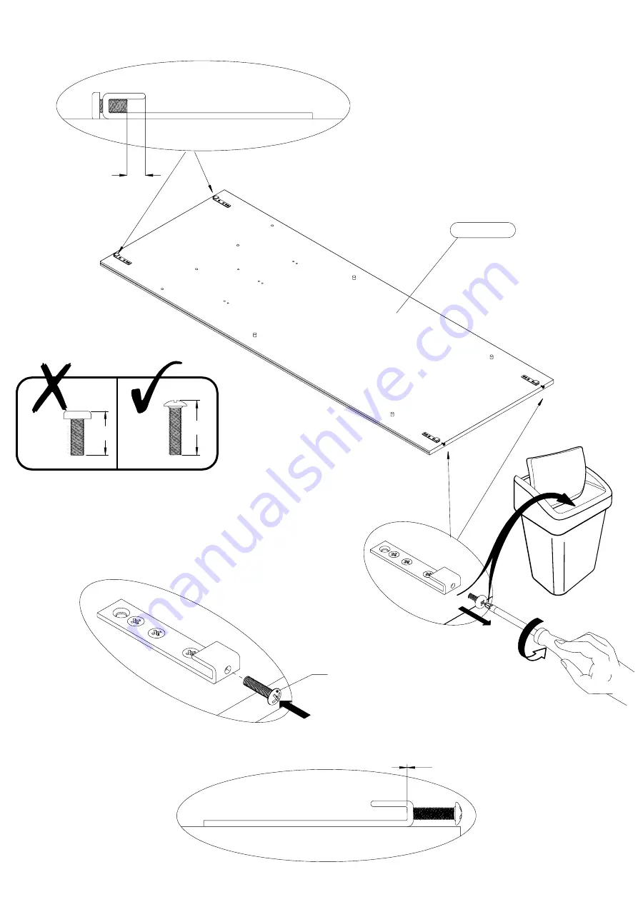 Forte HRKD01 Assembling Instruction Download Page 10