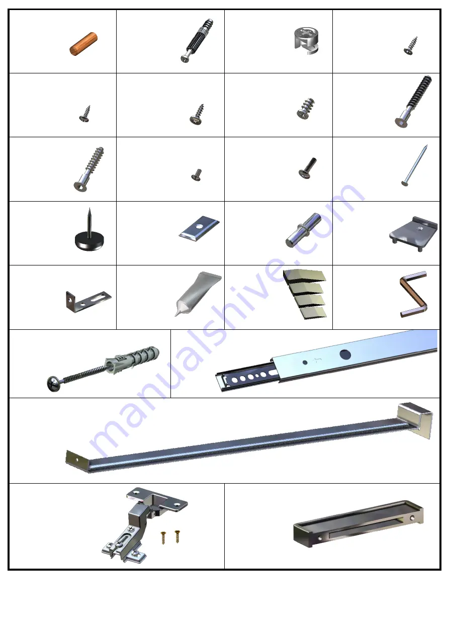 Forte HRKK221 Assembling Instruction Download Page 7