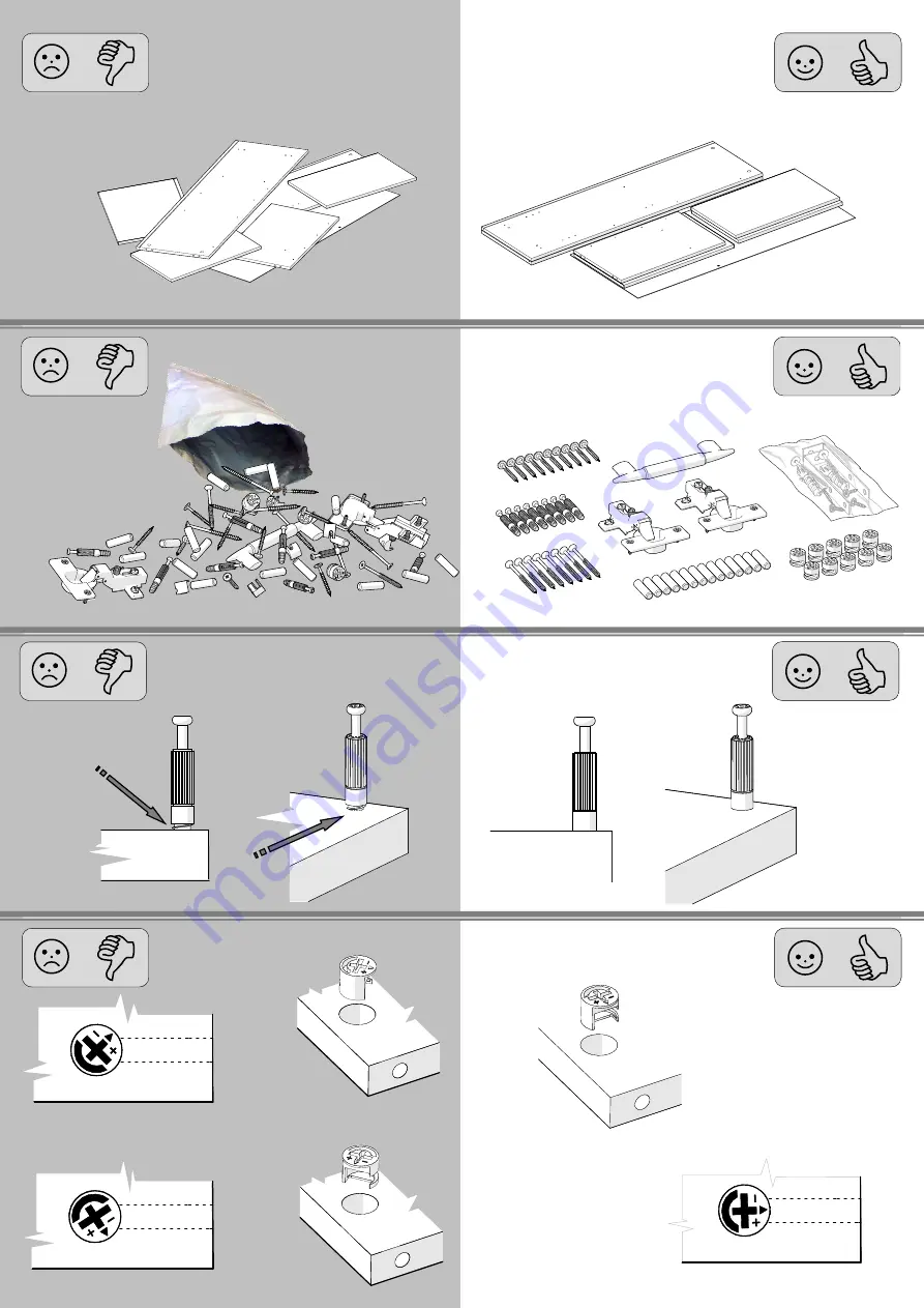 Forte HRKV521 Assembling Instruction Download Page 4