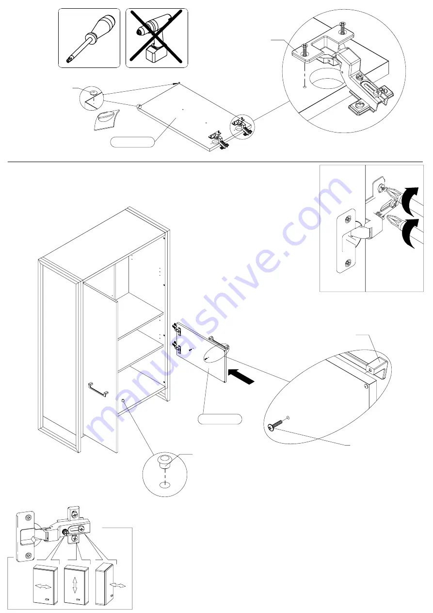 Forte HUDR421R Assembling Instruction Download Page 21