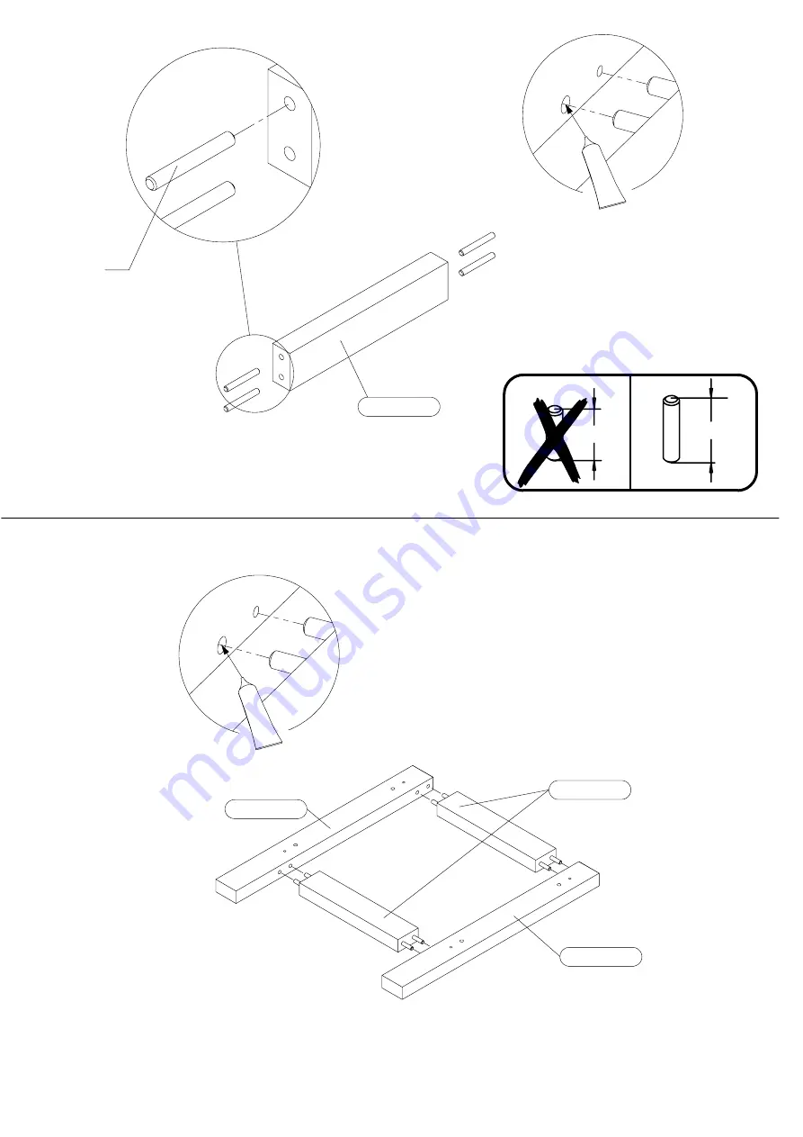 Forte HVKB241 Assembling Instruction Download Page 10