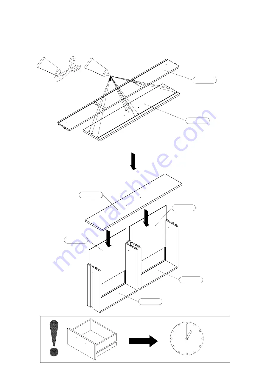 Forte HVNS823 Assembling Instruction Download Page 7