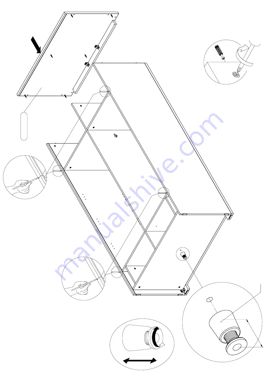 Forte HVNS823 Assembling Instruction Download Page 26