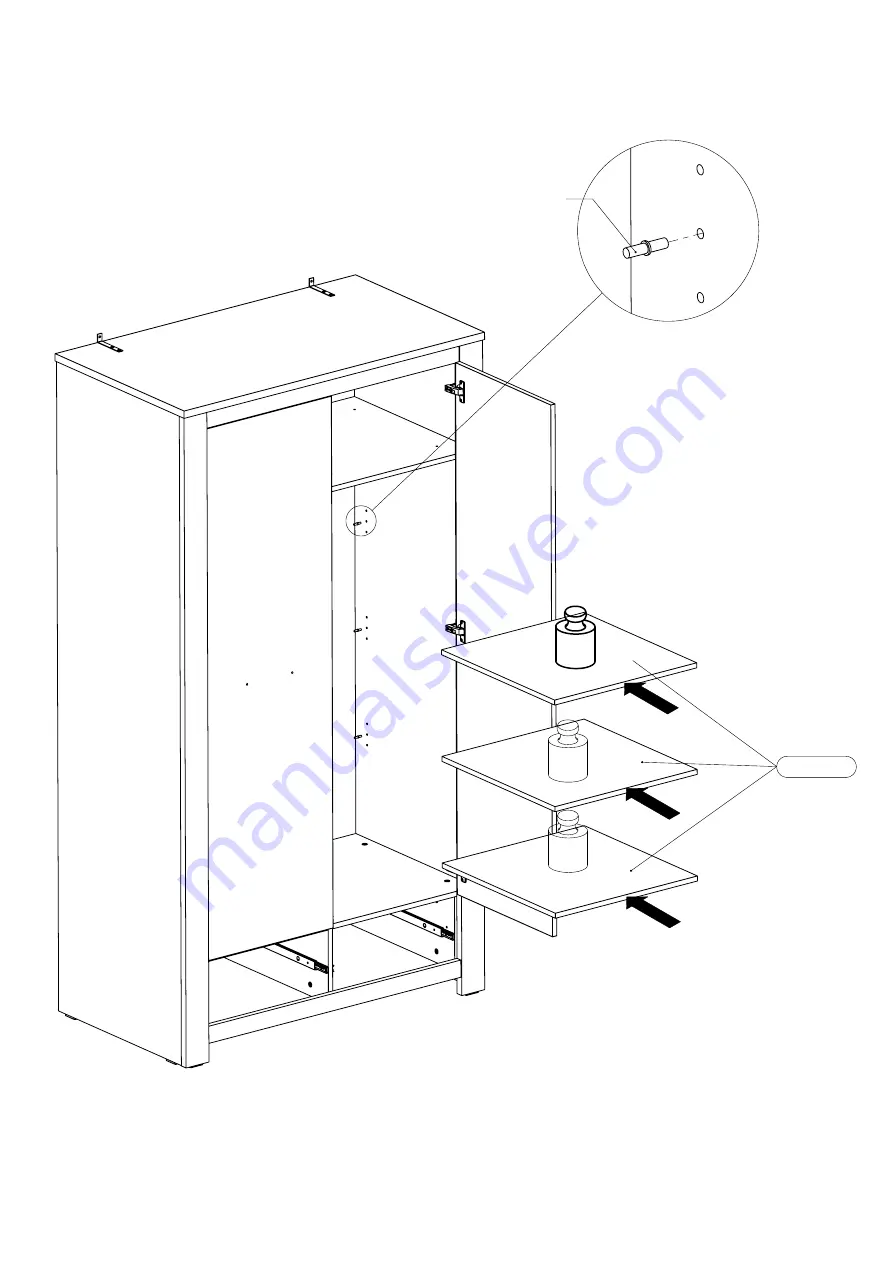 Forte HVNS823 Assembling Instruction Download Page 36