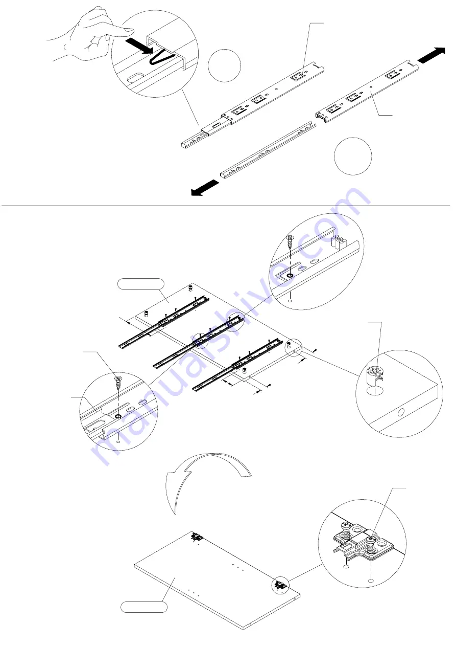 Forte HYTK241L Assembling Instruction Download Page 9