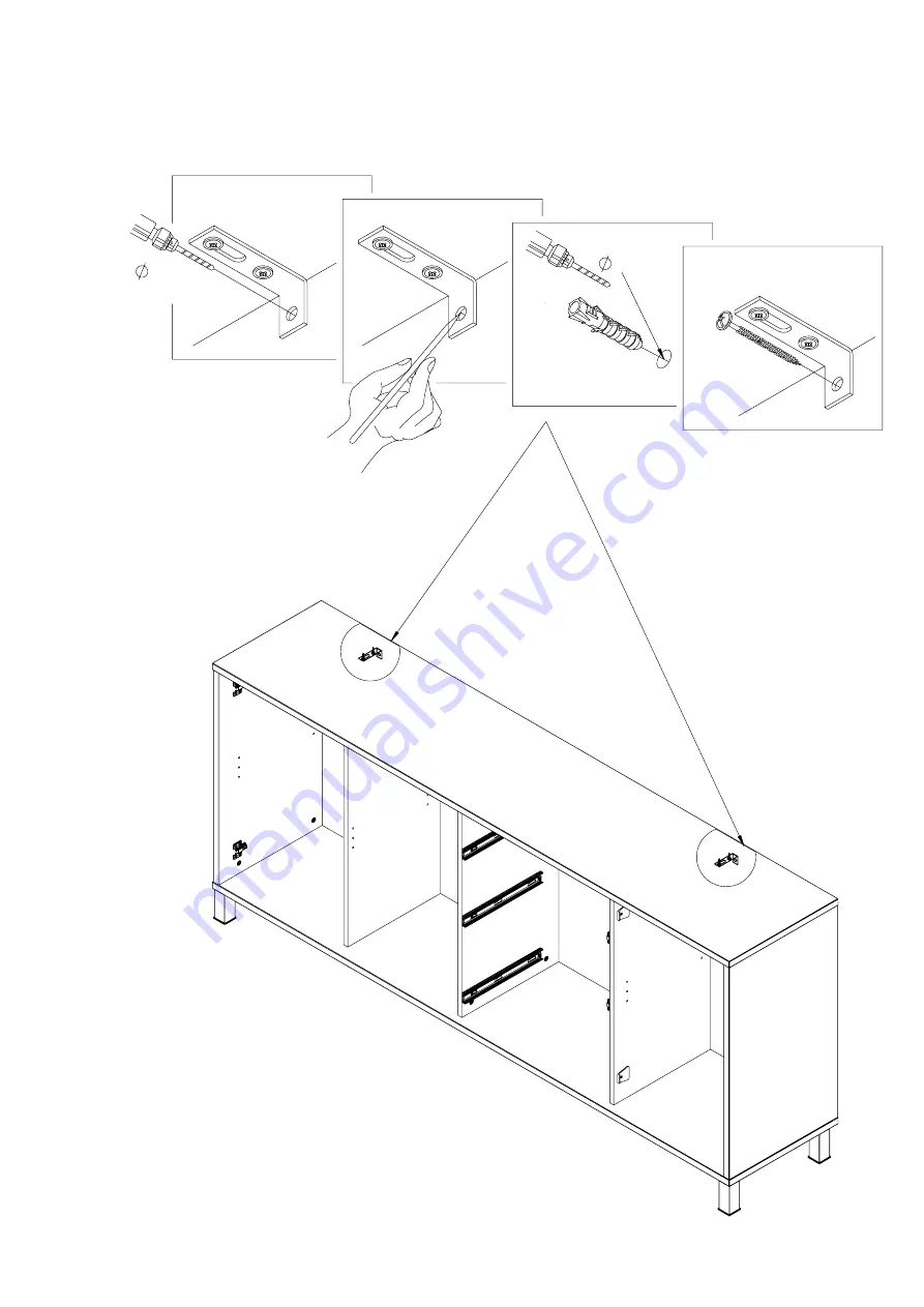 Forte HYTK241L Assembling Instruction Download Page 19