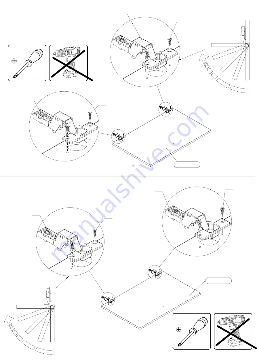 Forte HYTK241L Assembling Instruction Download Page 25