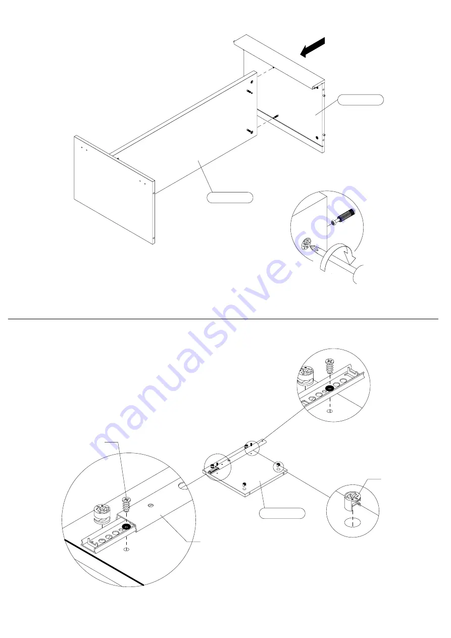 Forte Jerney JRNT131R Assembling Instruction Download Page 11