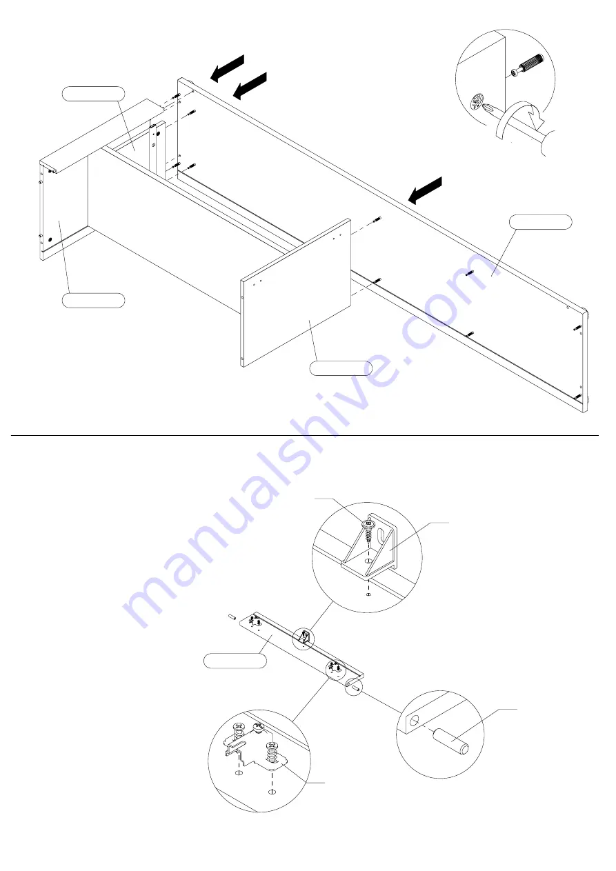 Forte Jerney JRNT131R Assembling Instruction Download Page 13