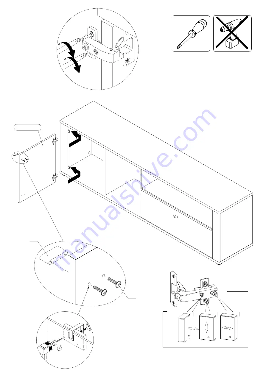 Forte Jerney JRNT131R Assembling Instruction Download Page 25