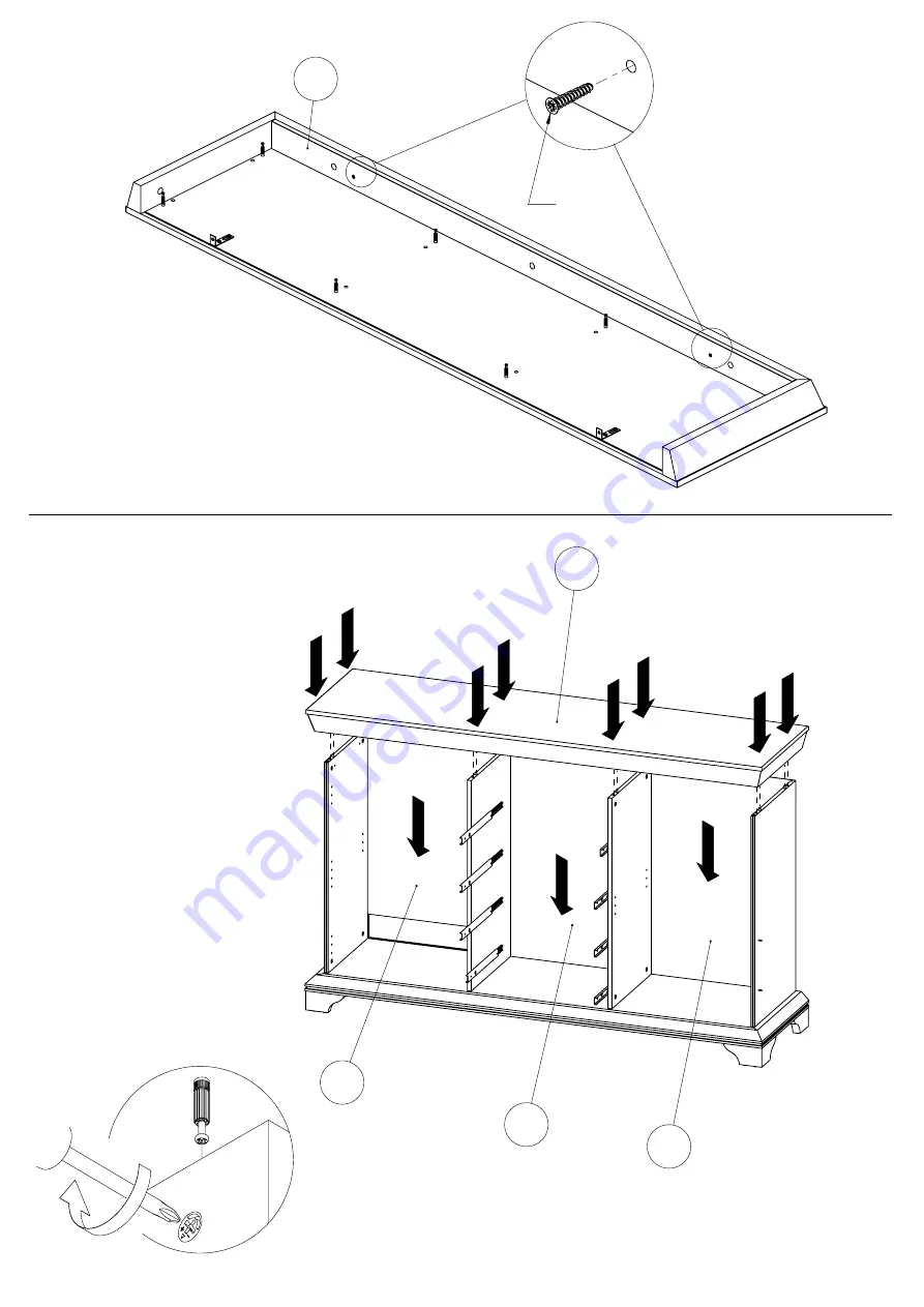 Forte KASHMIR KSMK26 Assembling Instructions Download Page 13